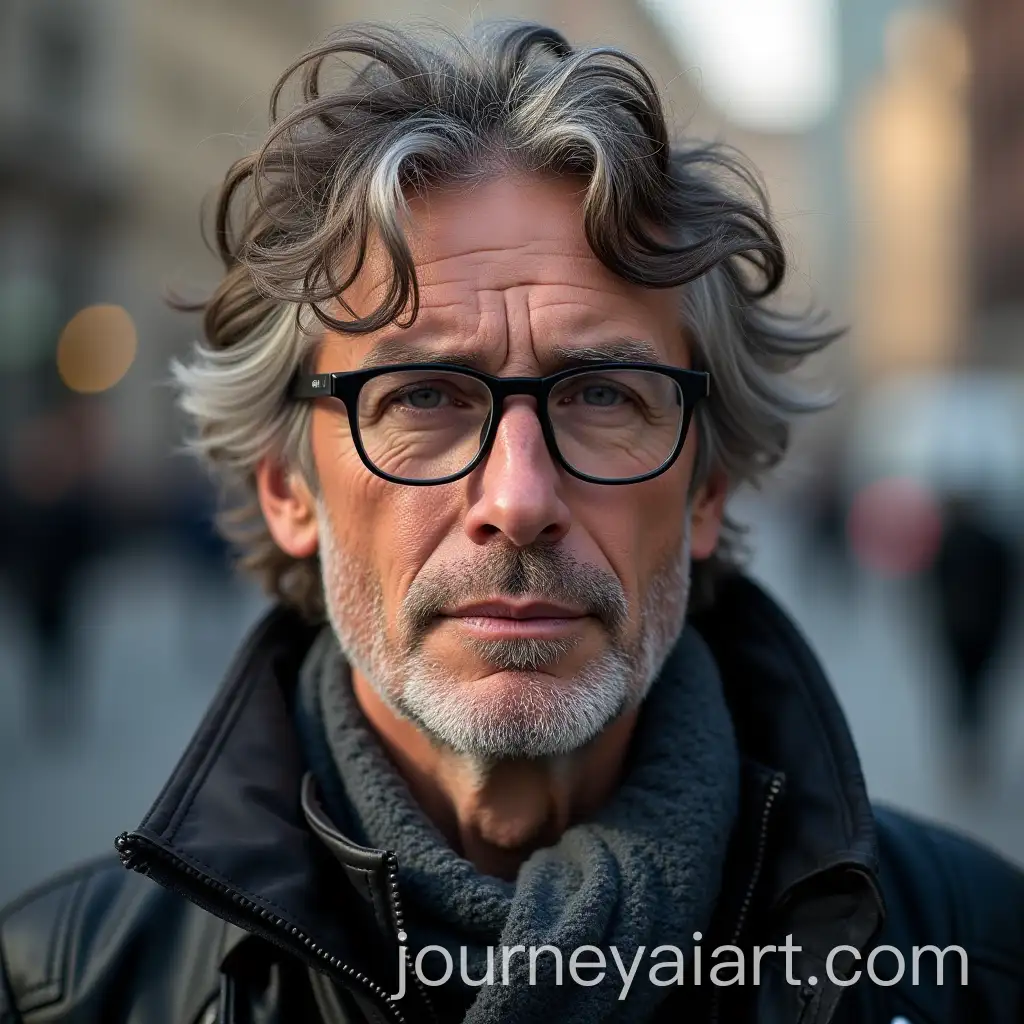 MiddleAged-Man-in-Leather-Jacket-and-FleeceAI-Art-Prompt-Expansion-Scarf-with-Thoughtful-Expression