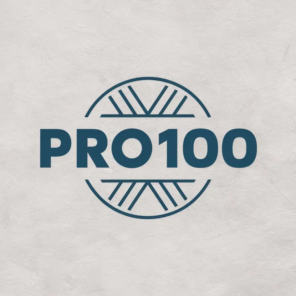 LOGO-Design-for-Pro100-Blue-Vector-Design-for-Retail-Industry