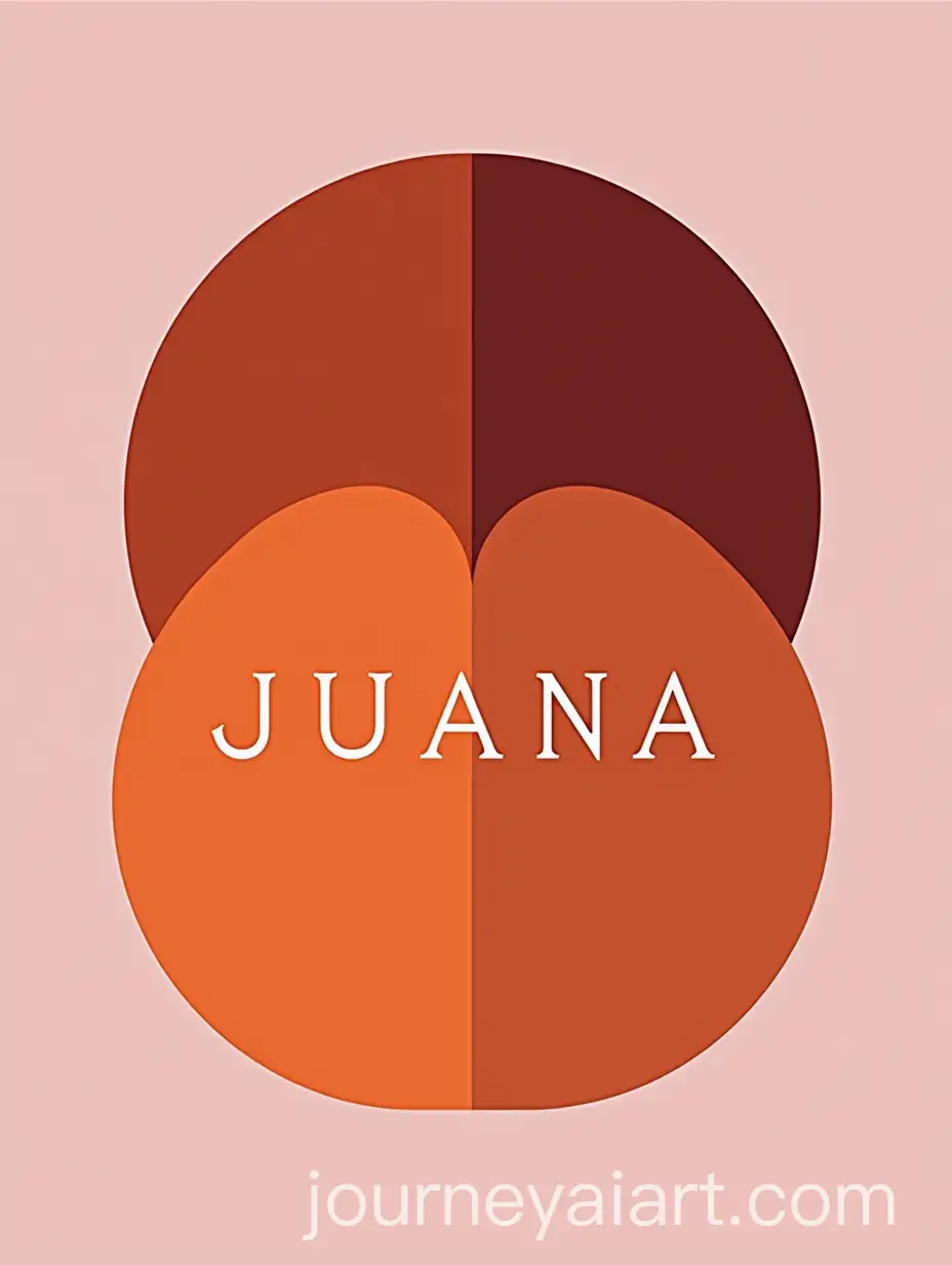 Elegant-Logo-Design-for-Studio-Juana-with-Dark-Aubergine-and-Vibrant-Orange-Colors