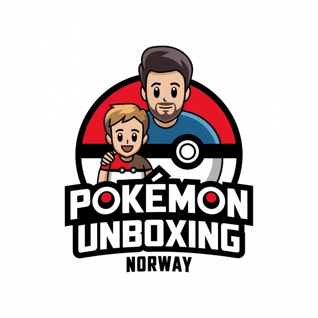 LOGO-Design-For-Pokmon-Unboxing-Norway-Father-and-Son-Pokmon-Trainers-Theme