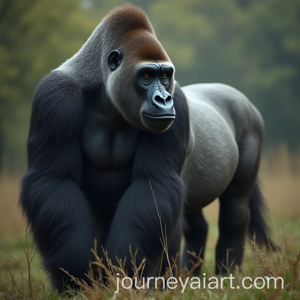 Hybrid-Creature-of-Gorilla-and-Horse-with-Unique-Features