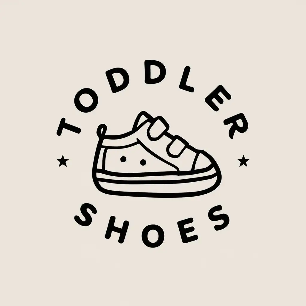 LOGO-Design-for-Toddler-Shoes-Baby-Shoes-Vector-Design-for-Retail-Industry