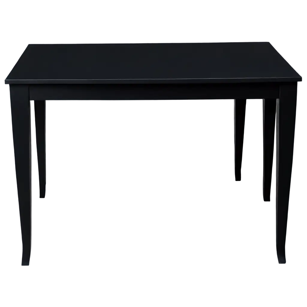 HighQuality-Black-Color-Table-PNG-for-Versatile-Design-Applications