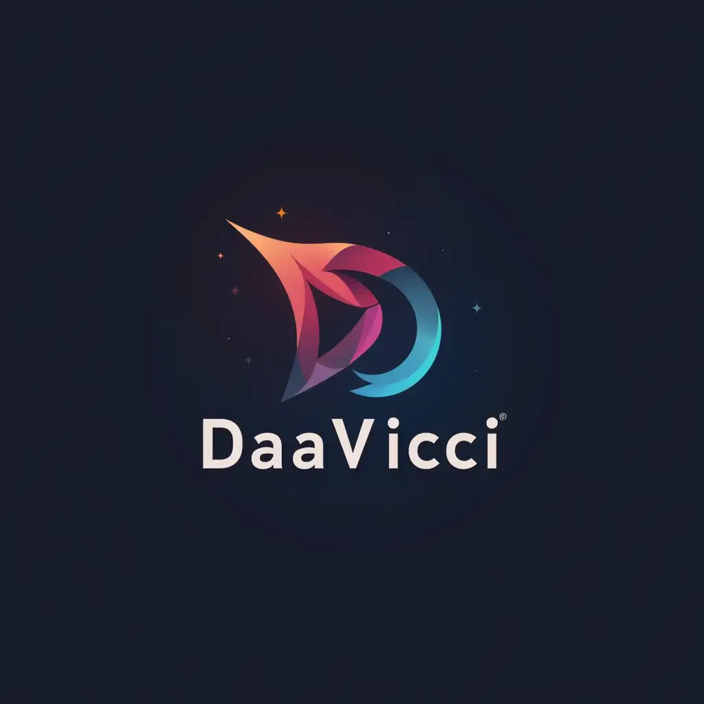 Do a logo with Code DaaViici and DaaViici letter. Do the most amazing logo ever you can make. Do it modern end minimalist