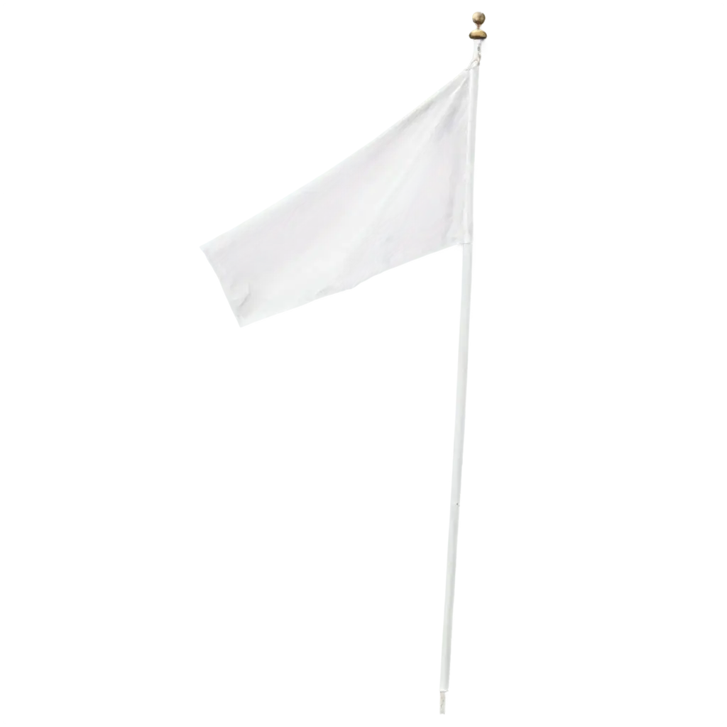 PNG-Image-of-a-Surrendering-White-Flag-Symbolism-and-Clarity