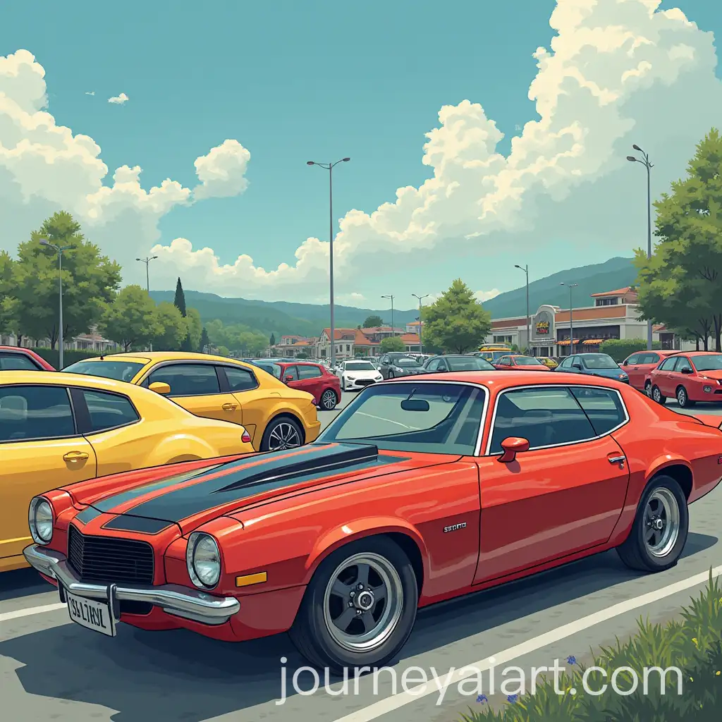 Sleek-Cars-on-a-Scenic-Drive