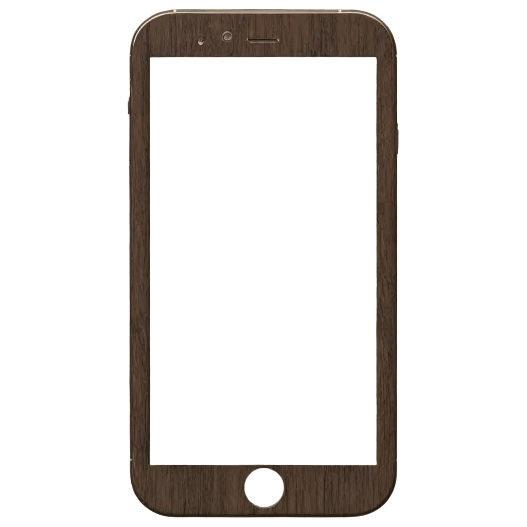 iPhone-Frame-Ash-Color-PNG-HighQuality-Transparent-Image-for-Versatile-Use