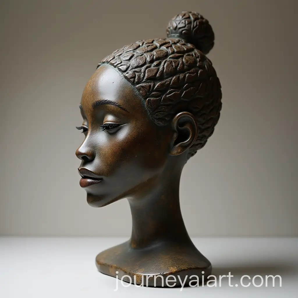 Elegant-African-Woman-Sculpture-A-Tribute-to-Cultural-Heritage