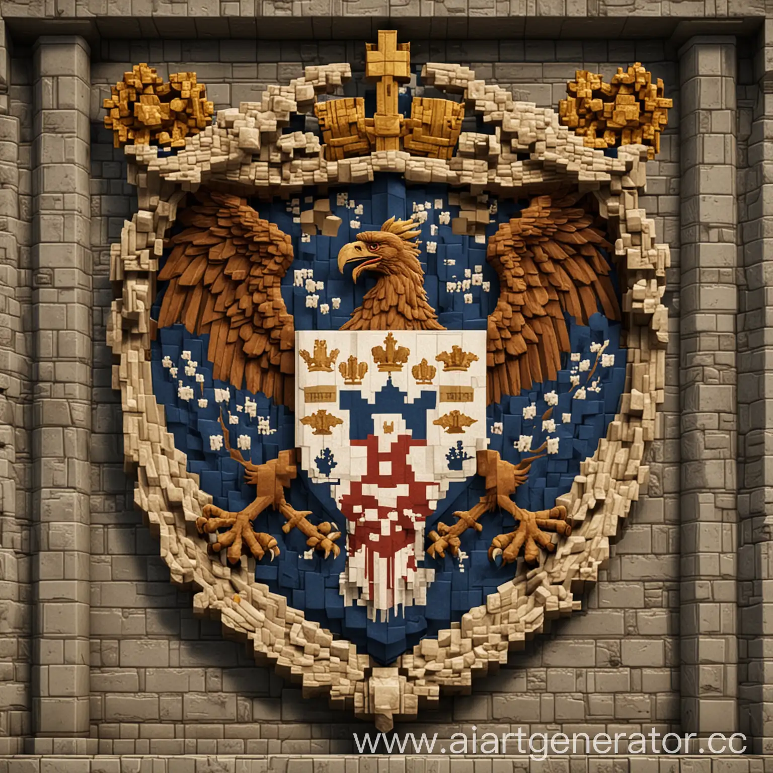 Congress-Coat-of-Arms-in-Minecraft-Style