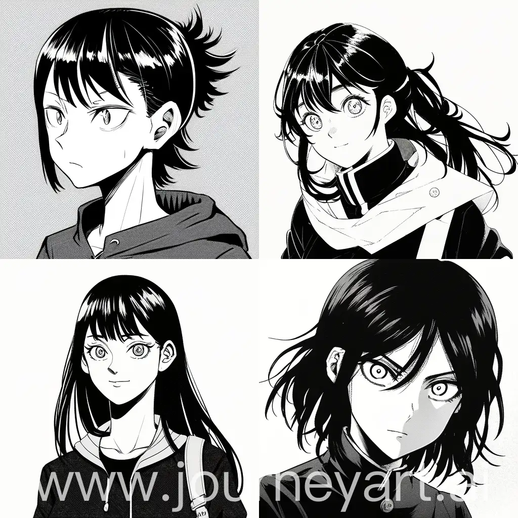 Female-Version-of-Gojo-Satoru-from-Jujutsu-Kaisen-Manga-Style