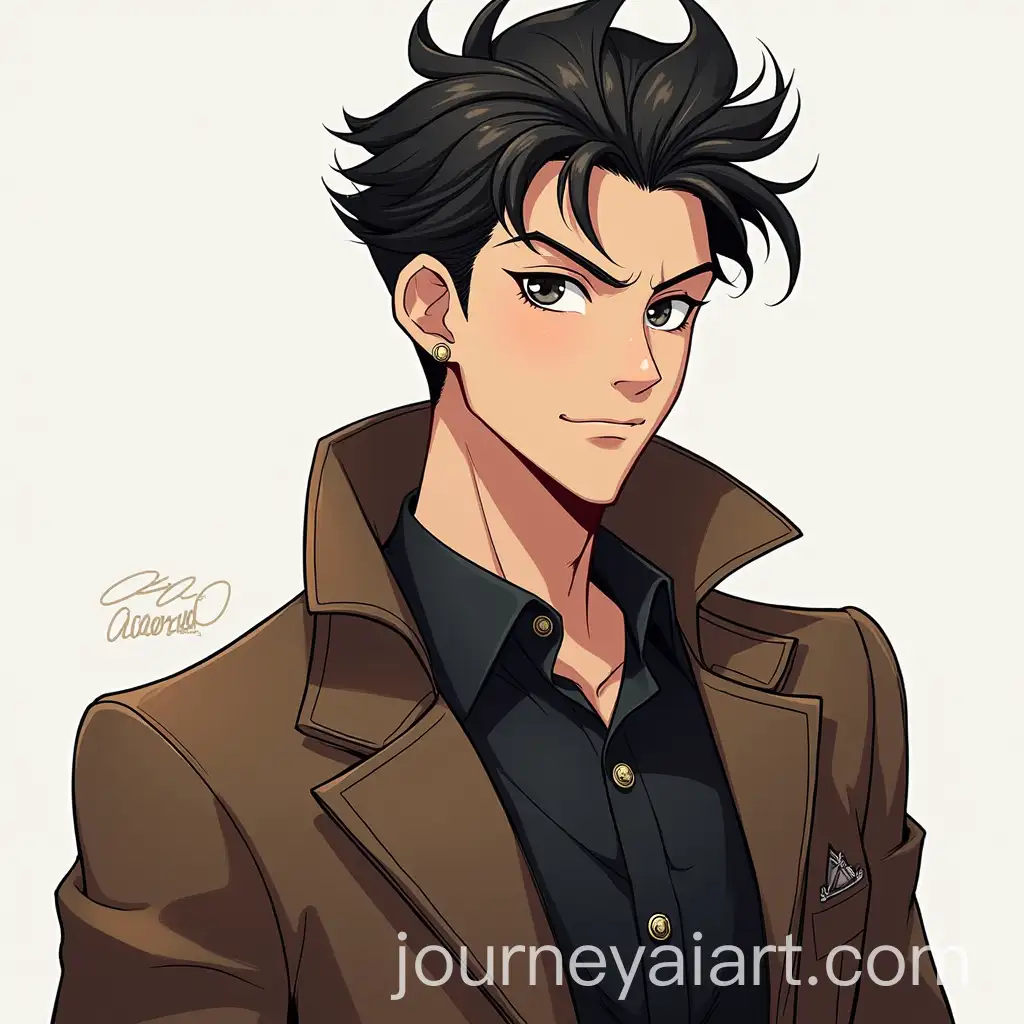 Handsome-Anime-Man-Portrait-with-Sharp-Features-and-Stylish-Outfit
