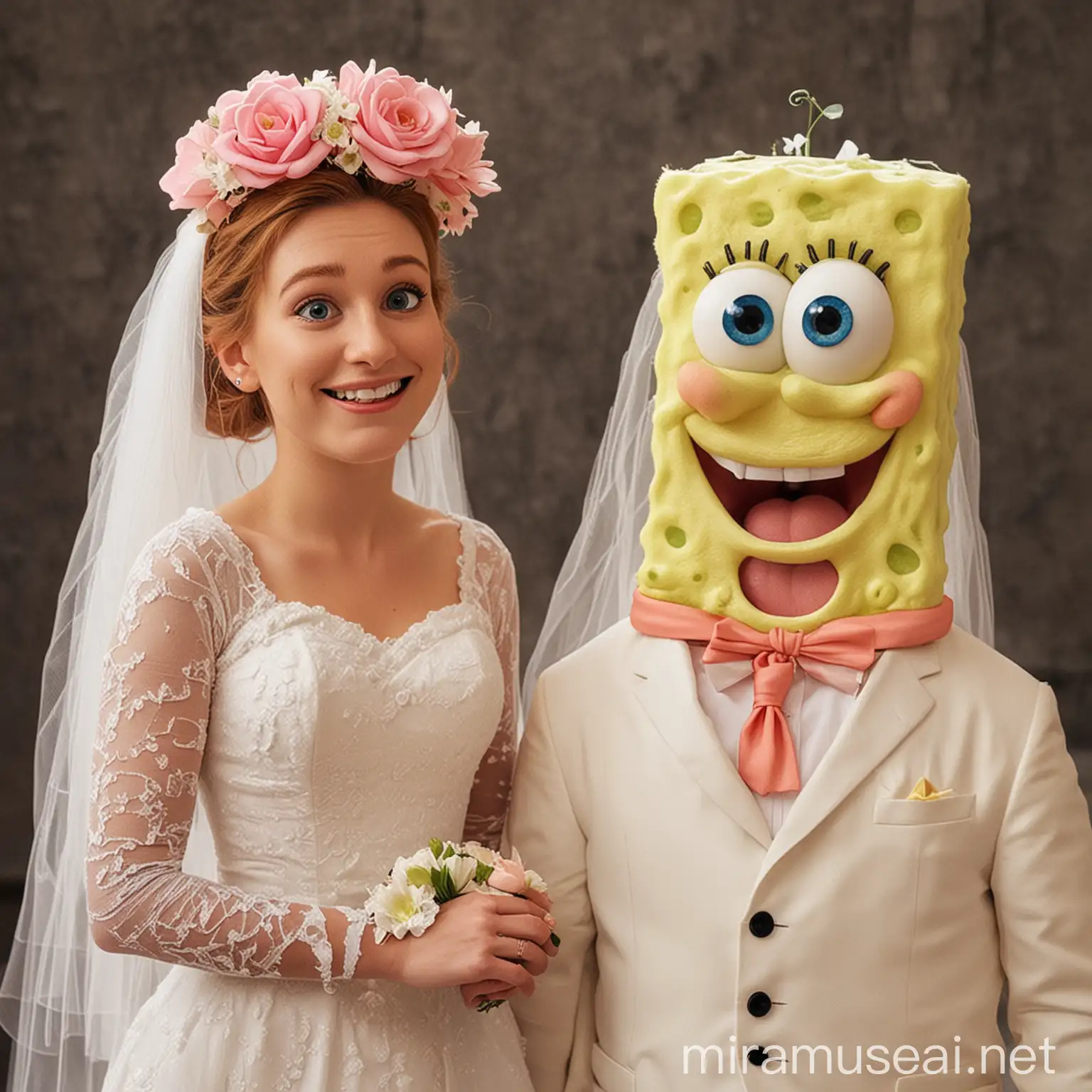 Patrick Star Wedding Celebration in Bikini Bottom