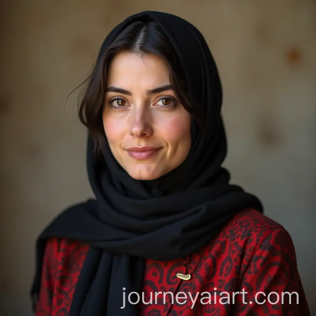 Elegant-Kurdish-Academic-Woman-in-Traditional-Attire