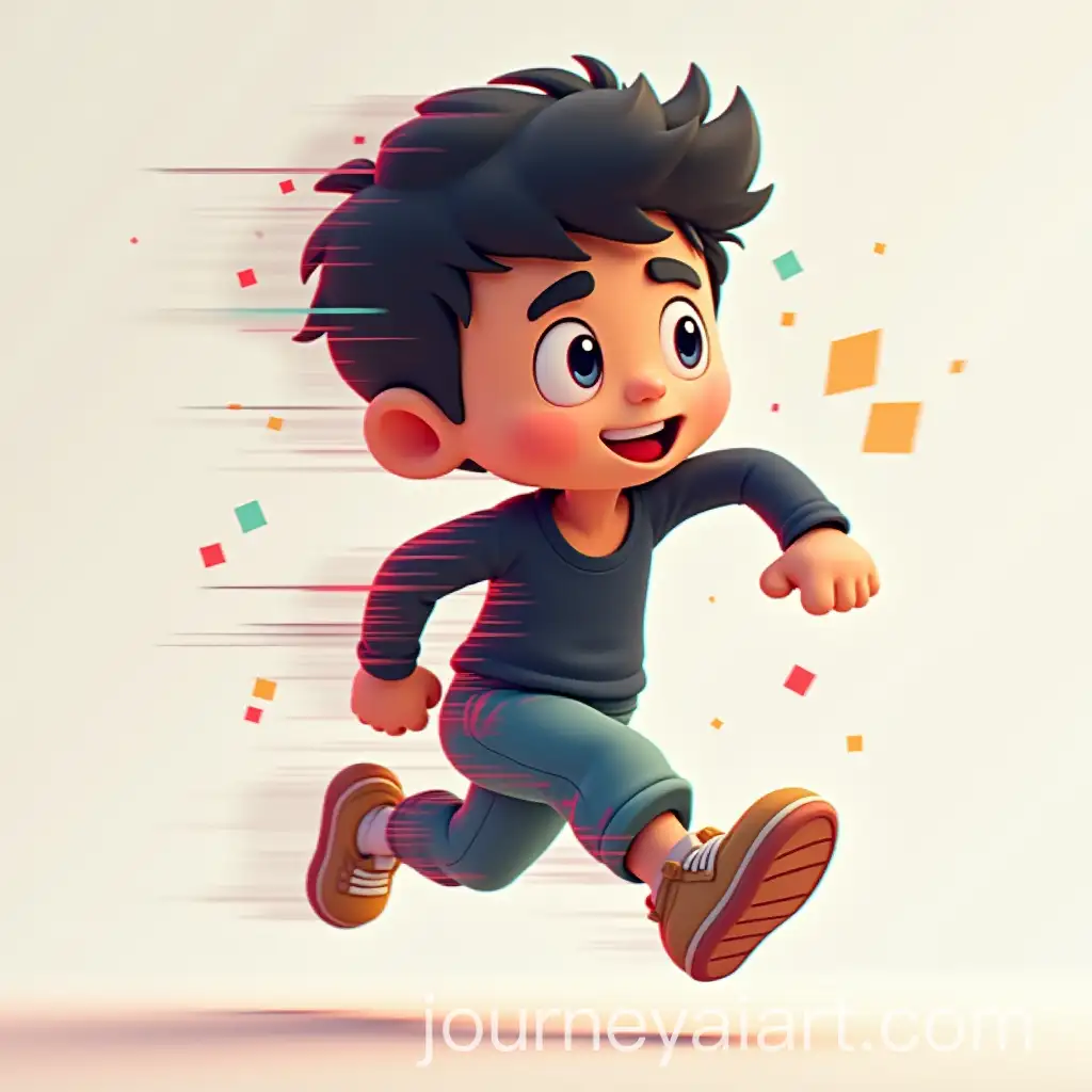 FastAI-Image-Expansion-Glitching-Boy-Character-with-Colorful-Fading-Copies