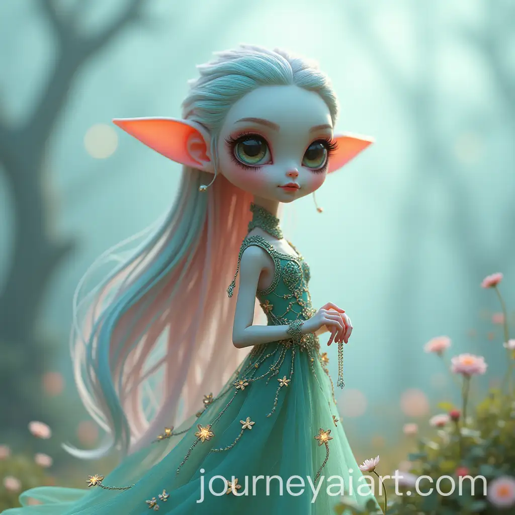 Young-Alien-Girl-in-Bioluminescent-Vines-and-Leaves-Dress-with-Ethereal-Glow