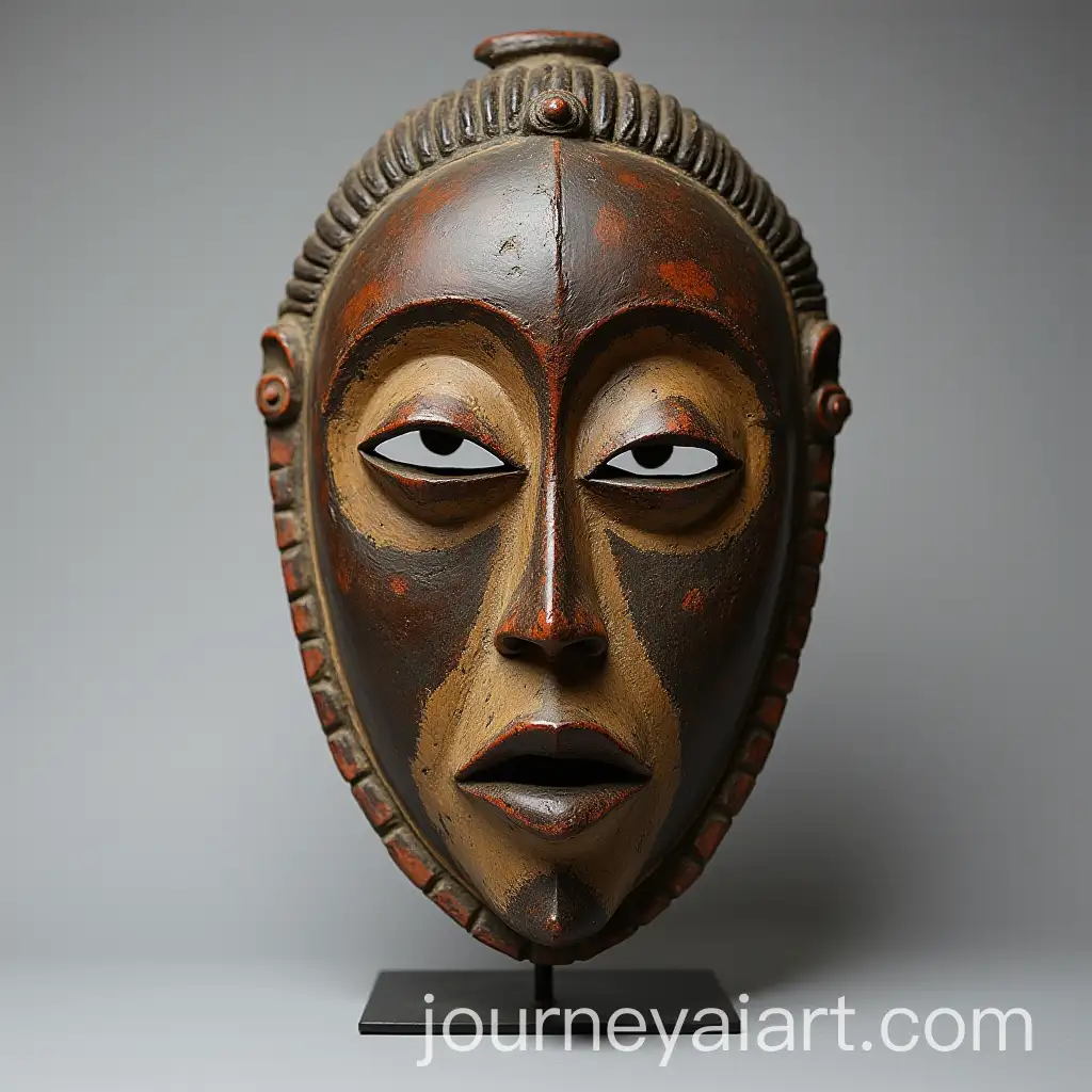Worried-African-Style-Mask-with-Intricate-Patterns