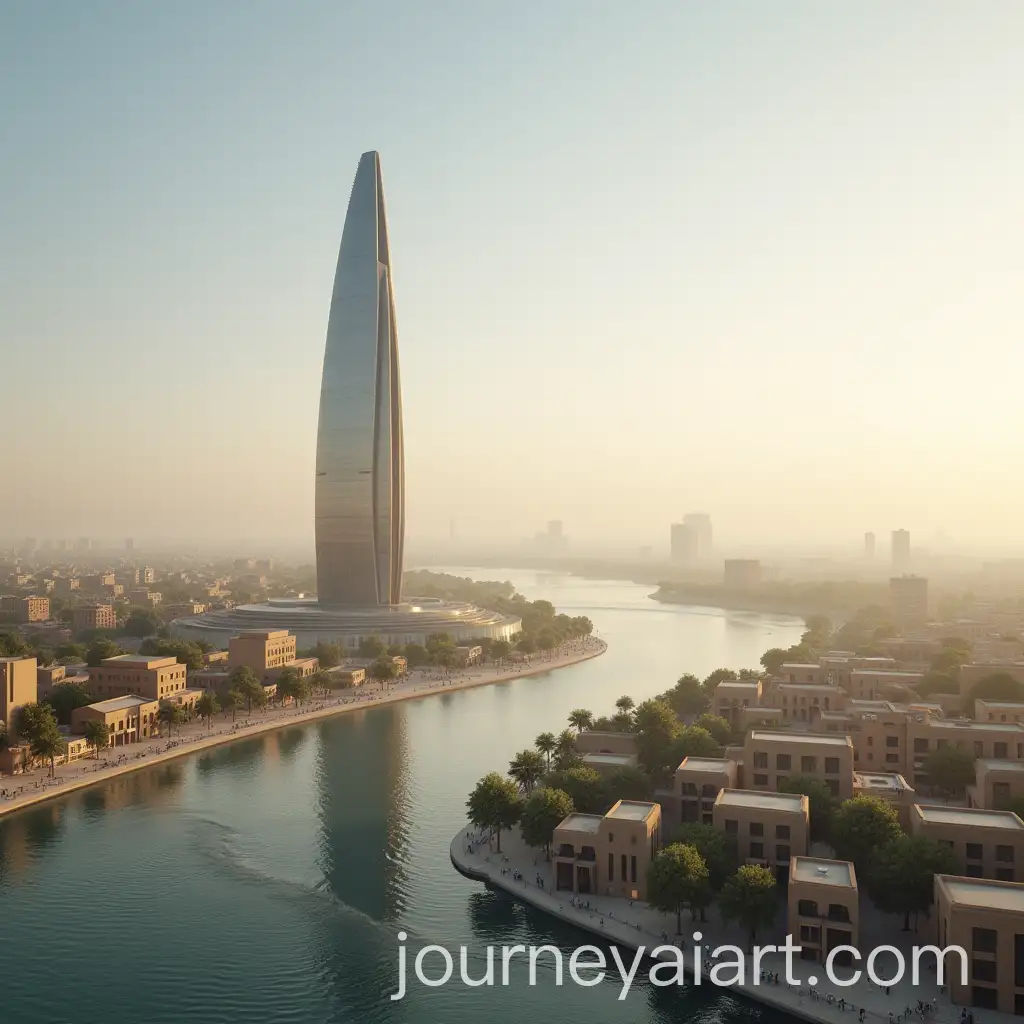 Future-Vision-of-KhAI-Image-Prompt-Expansionartoum-City-with-Nile-Confluence-and-Fatuh-Tower