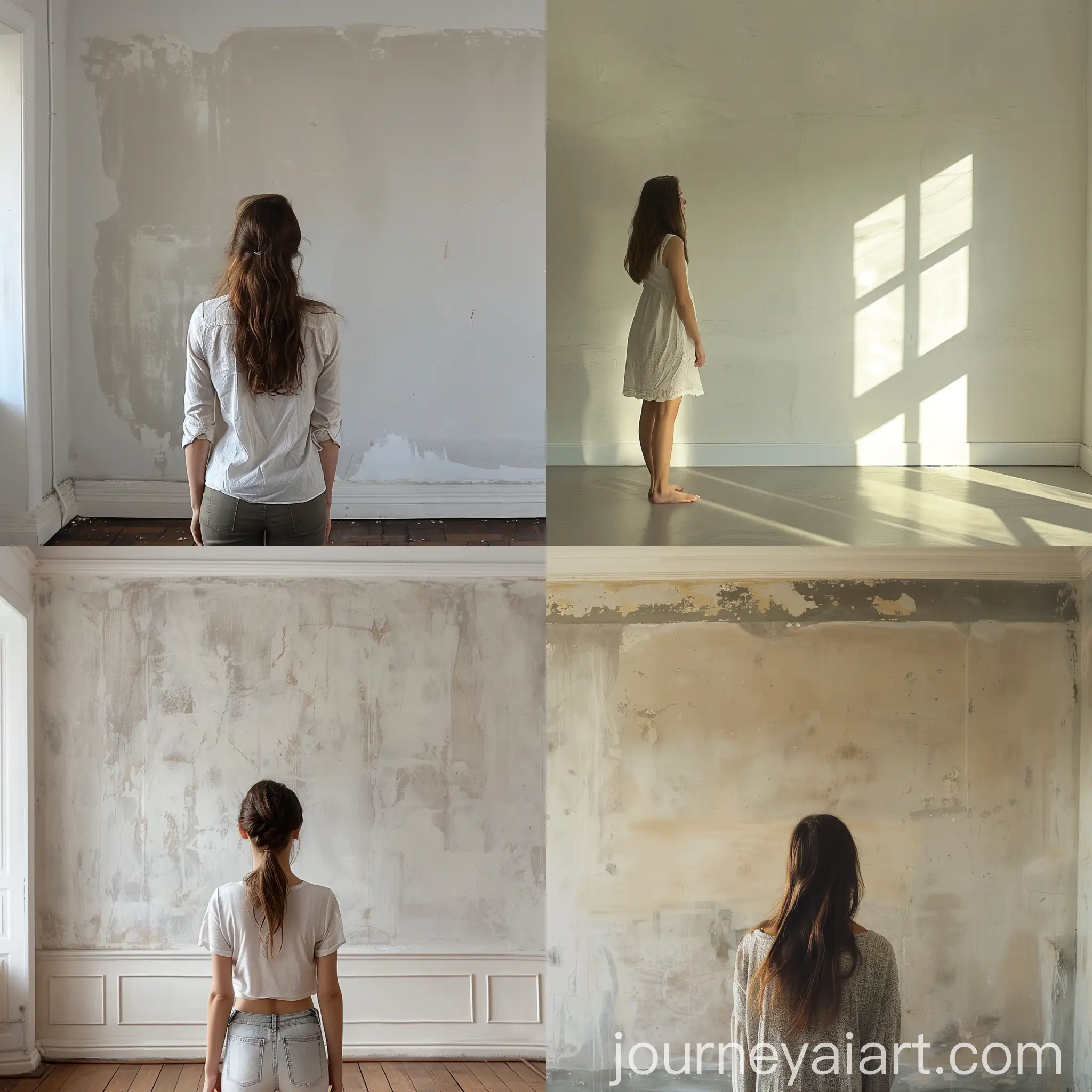 Young-Girl-Contemplating-Empty-Room-in-Clean-House
