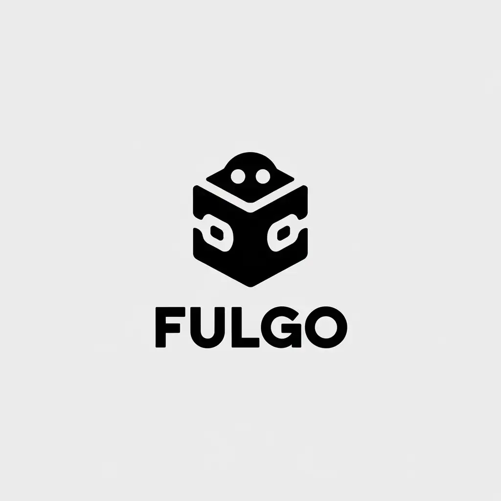 LOGO-Design-For-Fulgo-Minimalistic-Box-with-Robot-Symbol-for-Others-Industry