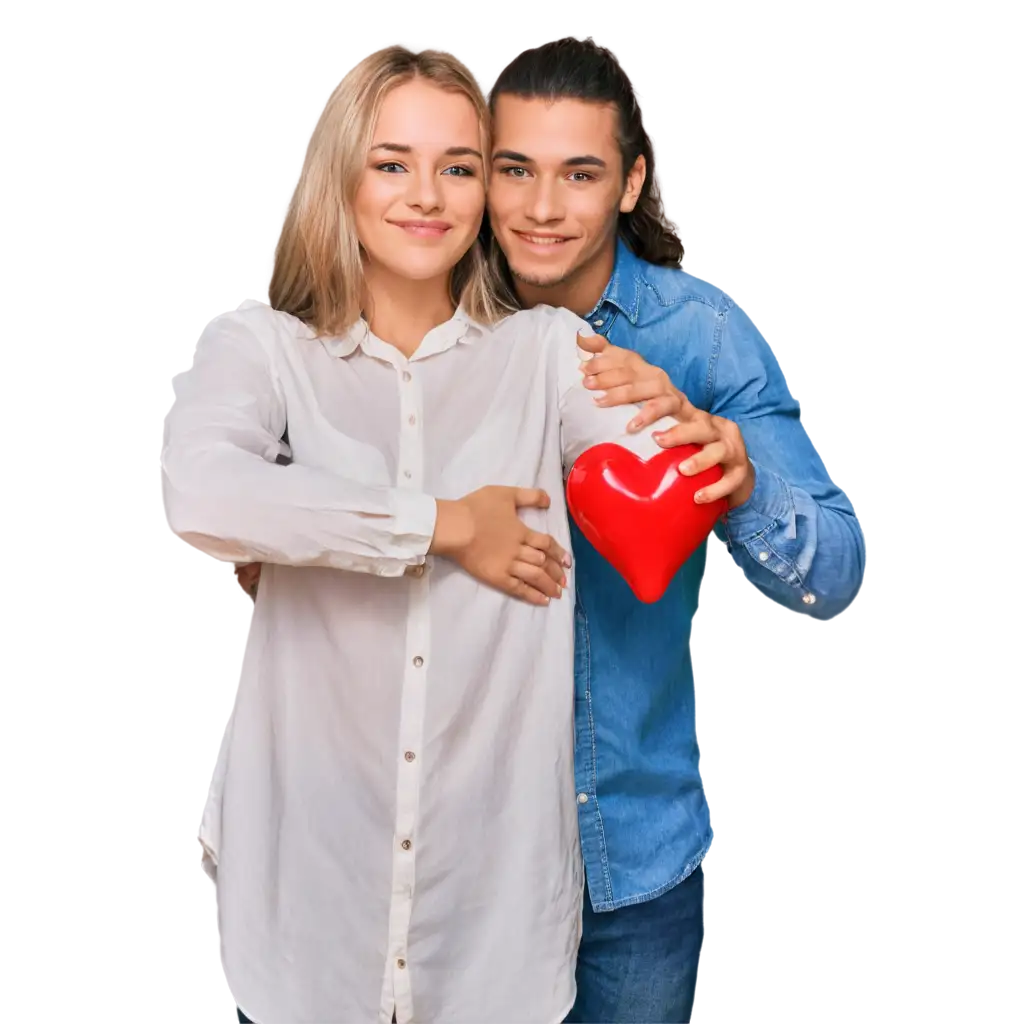 2-Heart-Hug-Romantic-PNG-A-Symbol-of-Love-and-Connection-in-HighQuality-Image-Format