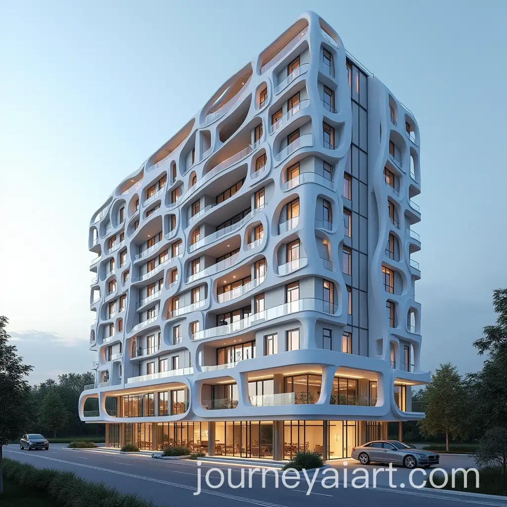 Futuristic-Modern-Hotel-Design-with-150-Rooms-and-16-Stories