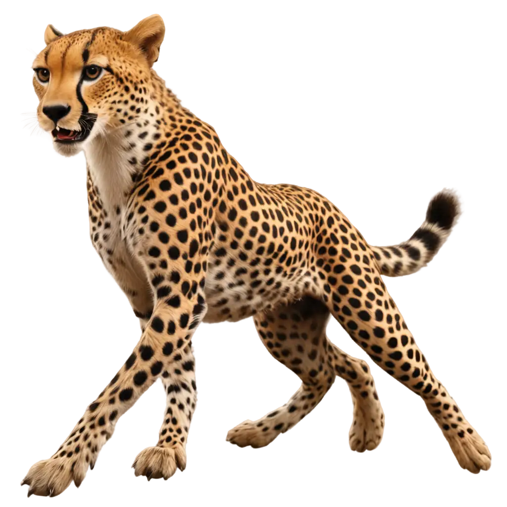 Realistic-PNG-Illustration-of-a-Cheetah-Sprinting-Across-a-Savannah