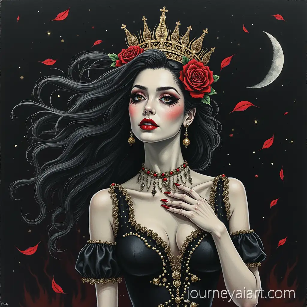 Enchanting-Scene-Inspired-byQueen-of-the-Night-Image-Queen-of-the-Night-Song