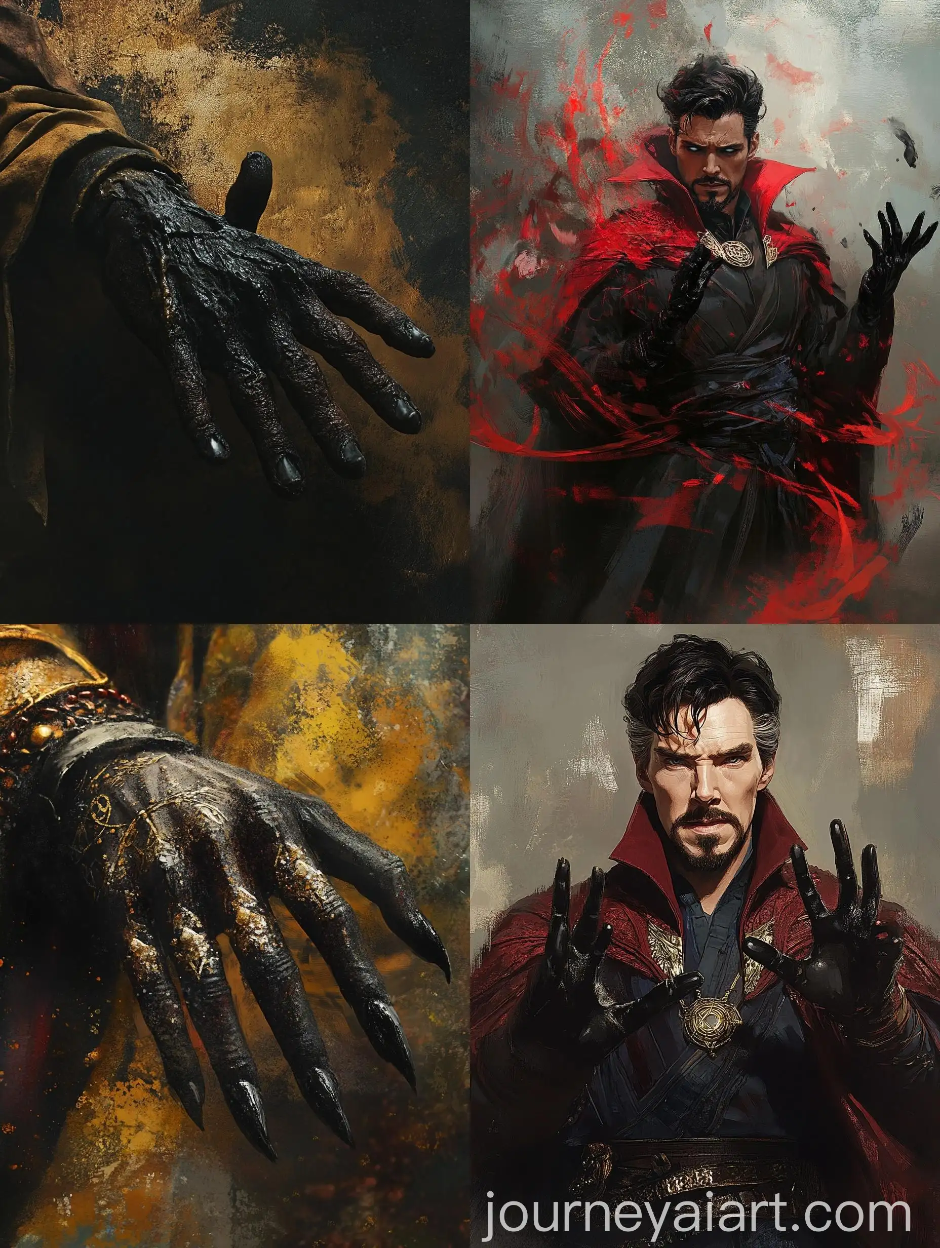 Man-with-Black-Fingers-Inspired-by-Wanda-in-Doctor-Strange-MoM