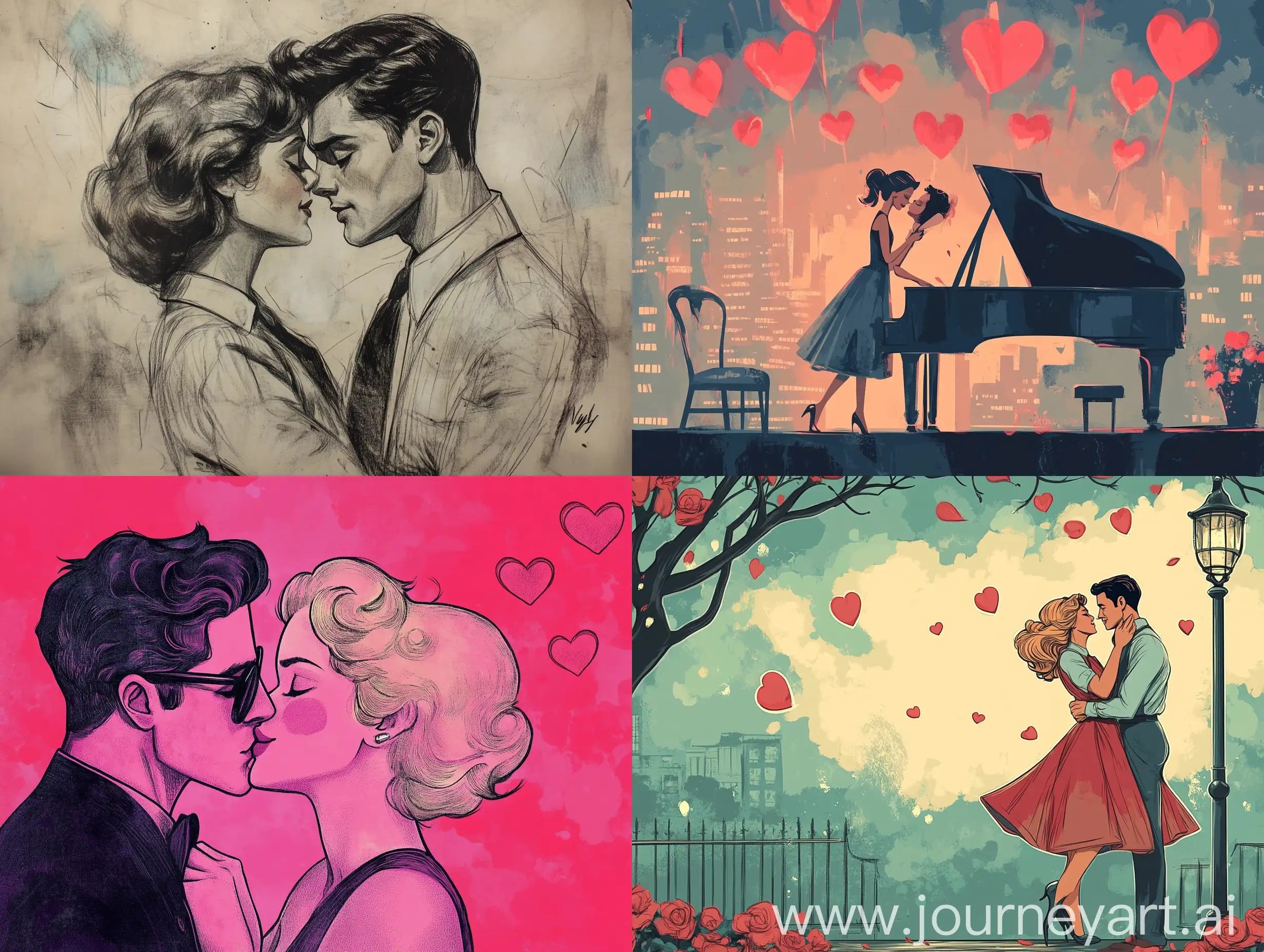 1950s-Style-Cover-Art-for-Song-Cupids-Avenue