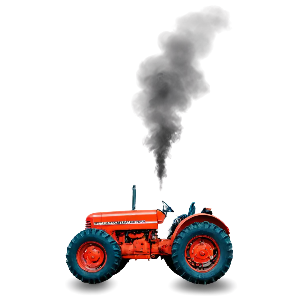 HighQuality-Tractor-SmokePNG-Image-Usage-Scenarios-PNG-Image-for-Creative-Projects