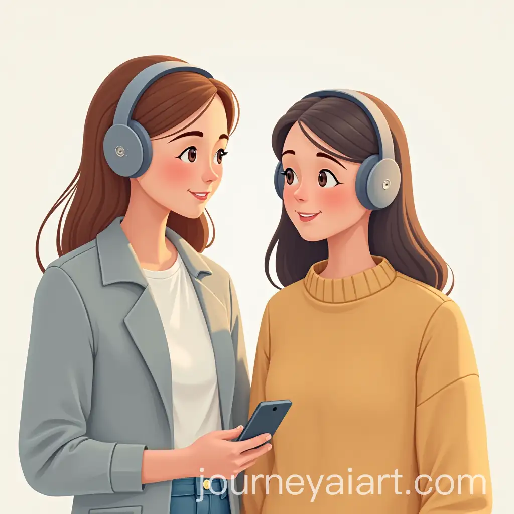 Young-Music-Enthusiasts-Enjoying-Music-in-a-Modern-Minimalist-Setting