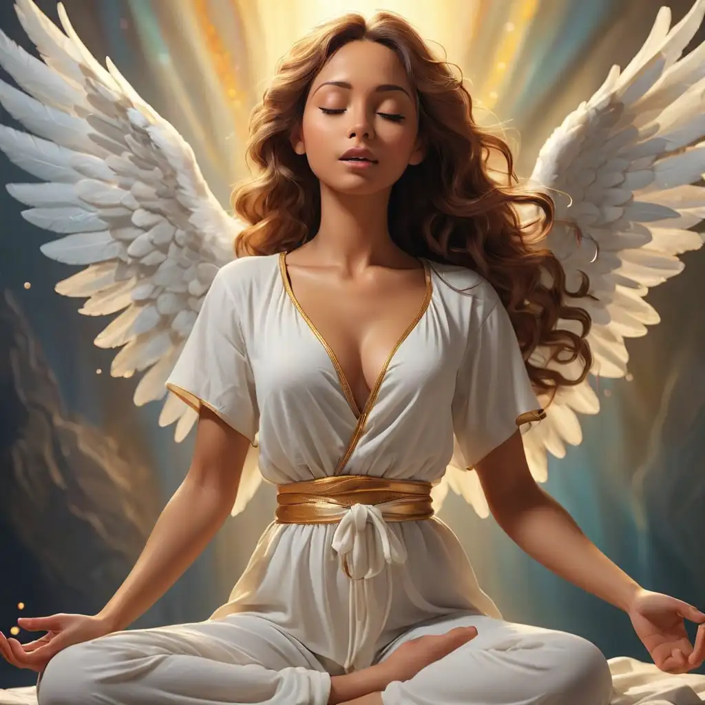 Meditating-Angel-with-Radiant-Body-Singing