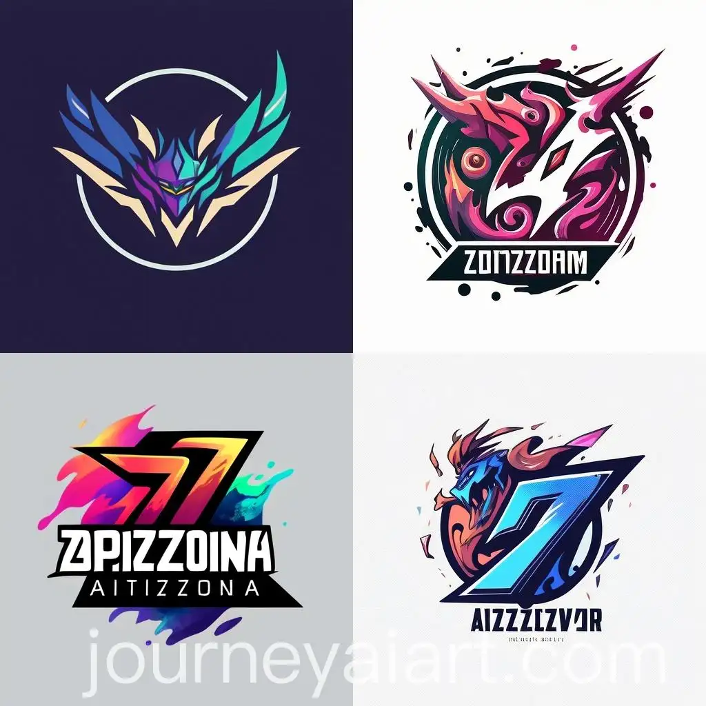 Bold-Font-Logo-Design-for-ArtzViews-Paintings-Showcase