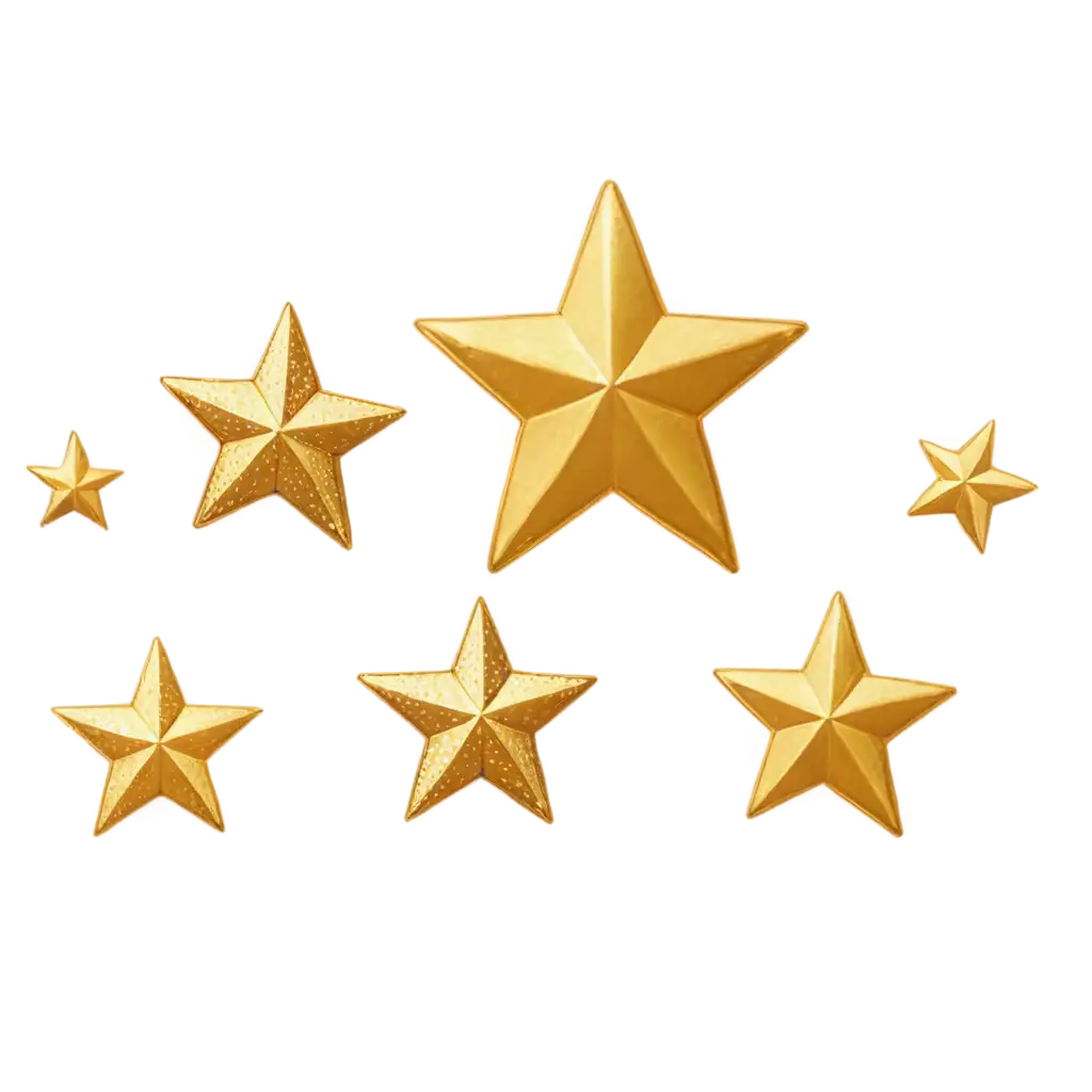 Golden-Star-PNG-Image-Stunning-Visual-Representation-for-Various-Uses