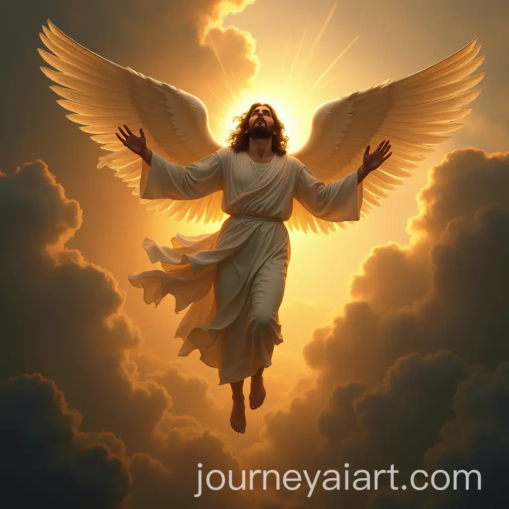 Jesus-Transformation-into-Angelic-Metamorphosis-in-Animated-GIF