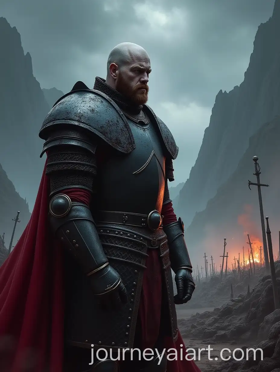 Epic-Fantasy-Book-Cover-Featuring-The-Mountain-in-Stormy-Battle-Scene