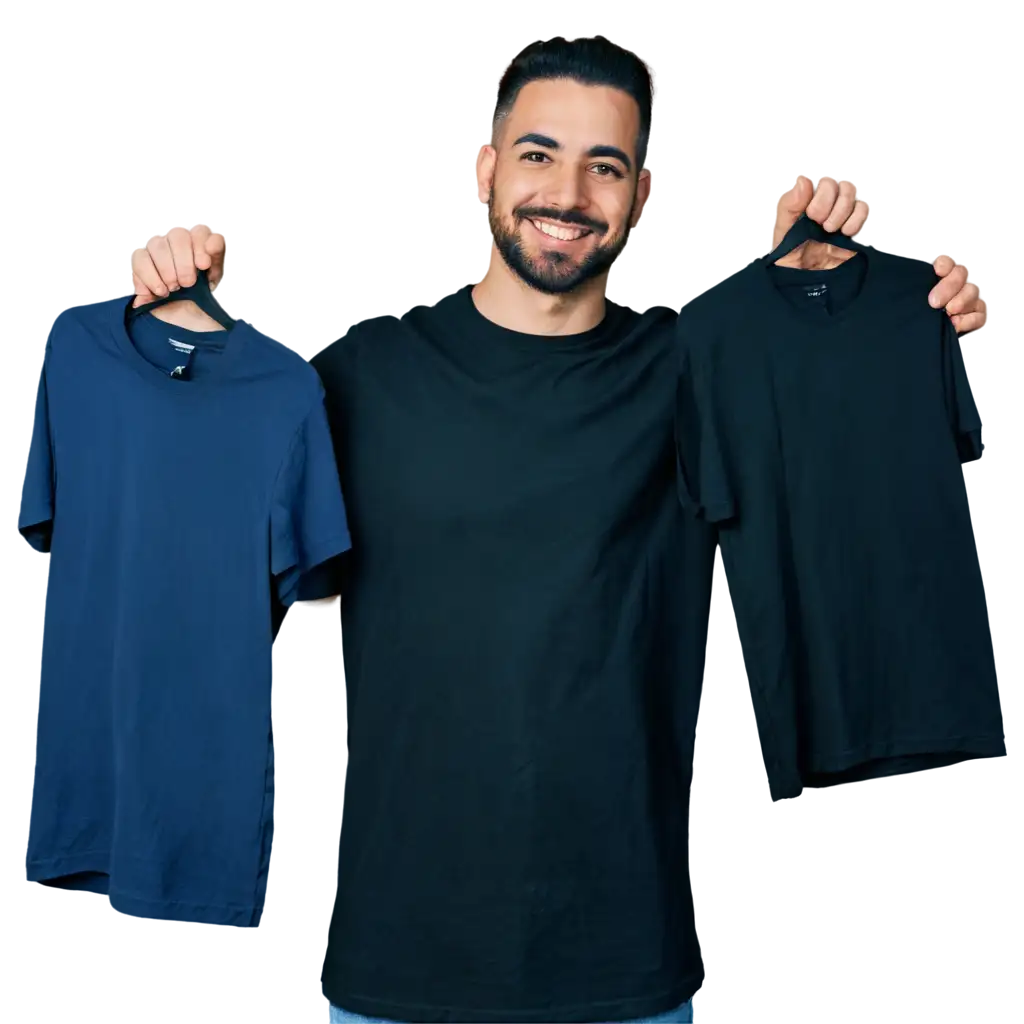 HighQuality-PNG-Image-of-a-Man-Holding-Shirts-Enhance-Your-Visual-Content-with-Clarity-and-Detail