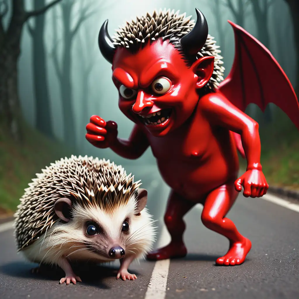 Devil-and-Hedgehog-Experiencing-Panic-Attacks-Together