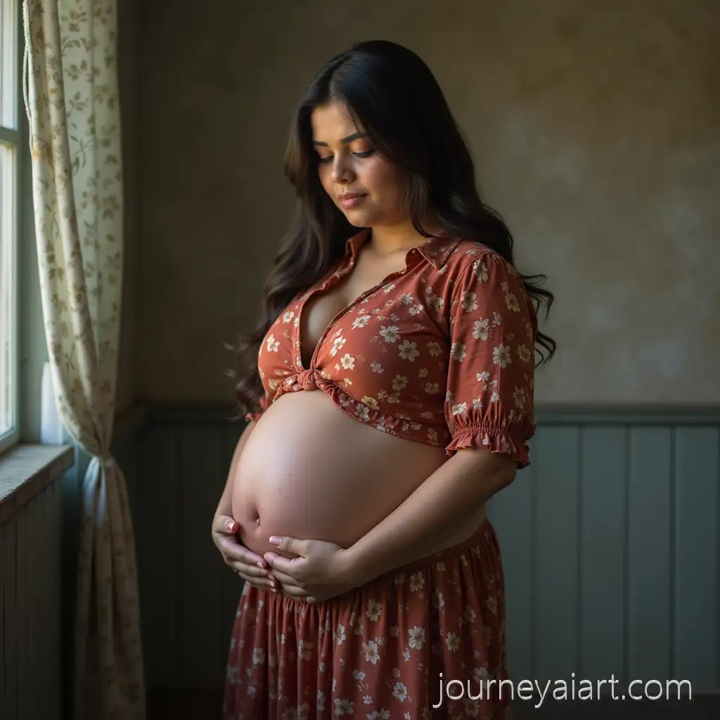 Pregnant-Indonesian-Woman-at-25-Years-Old-in-Natural-SettingAI-Image-Prompt-Expansion