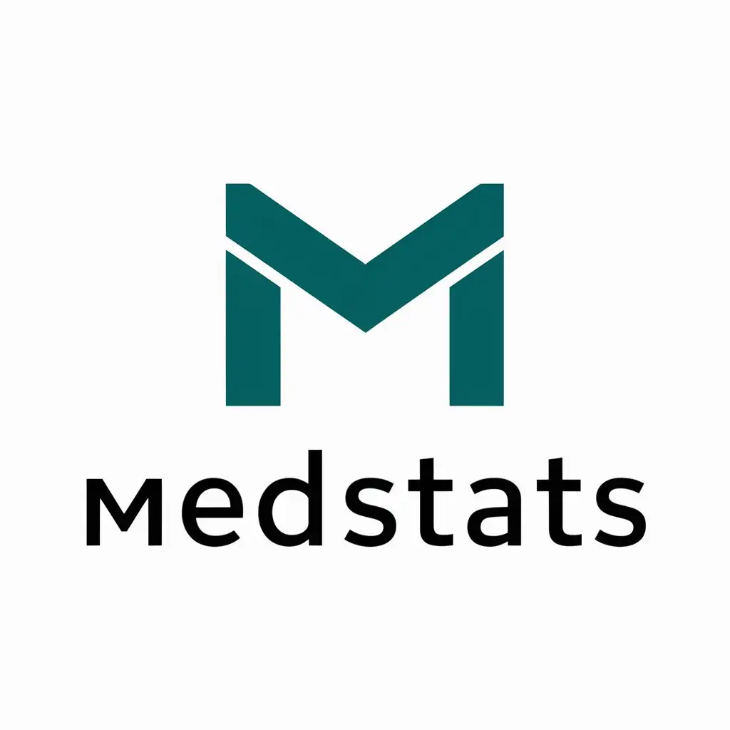 LOGO-Design-For-MedStats-Minimalistic-M-Symbol-for-the-Medical-Dental-Industry