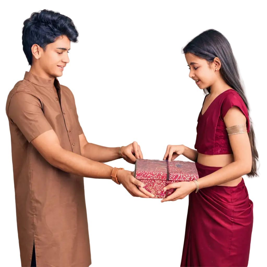 Brother-Giving-Jewellery-Box-to-Sister-on-Rakshabandhan-Heartwarming-PNG-Image