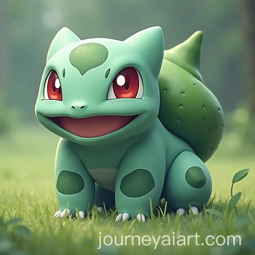 Realistic-Video-of-Pokmon-Bulbasaur-in-Action