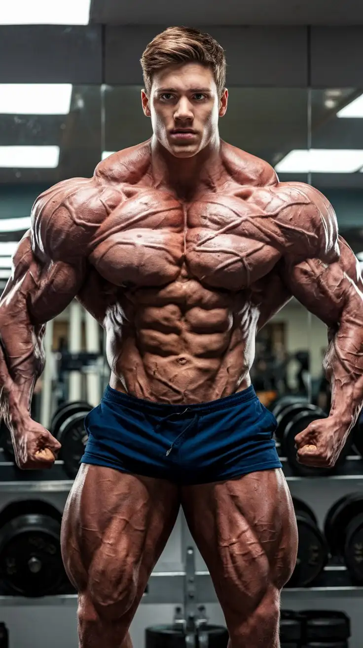 Average college guy becoming Powerfully muscled, hugely ripped, massively pumped, superpowered