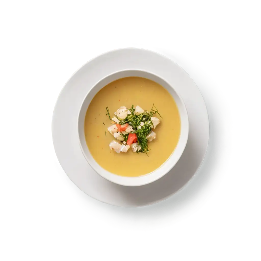 Top-View-PNG-Soup-Plate-Enhance-Culinary-Visuals-with-Clear-Detail