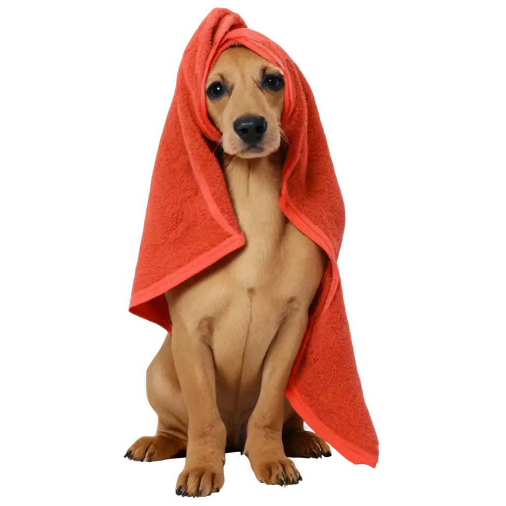 Create-a-HighQuality-PNG-Image-of-a-Towel-Dog-AIGenerated-Art-Prompt