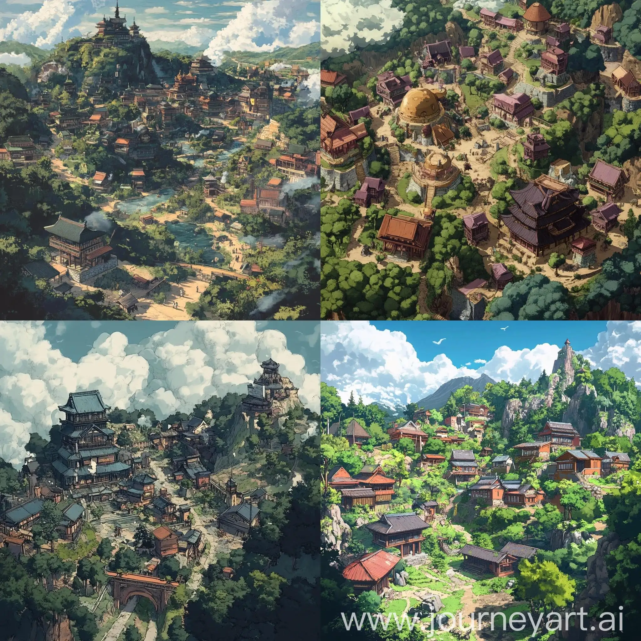 Aerial-View-of-Hidden-Cloud-Village-from-Naruto