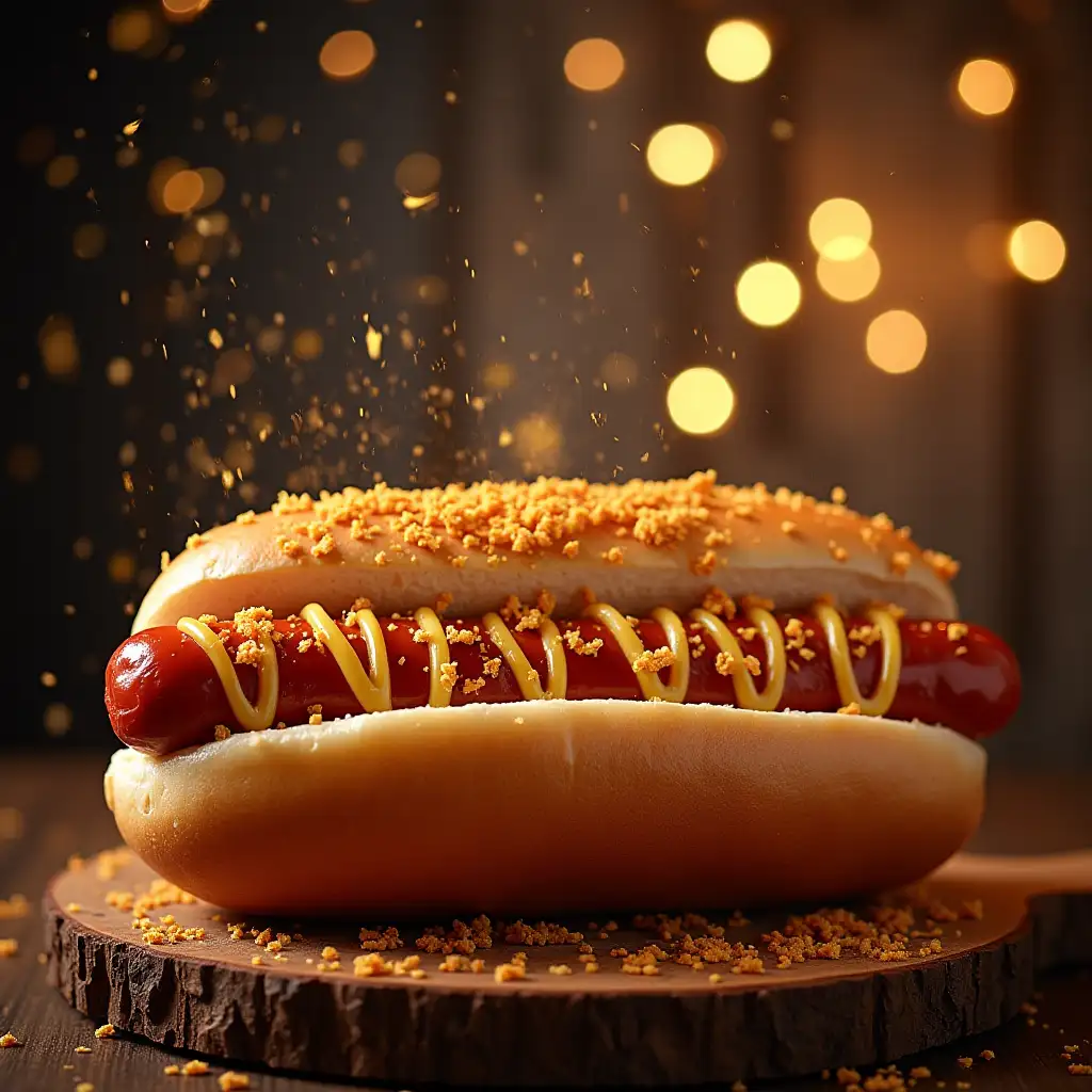 New Year's hot-dog