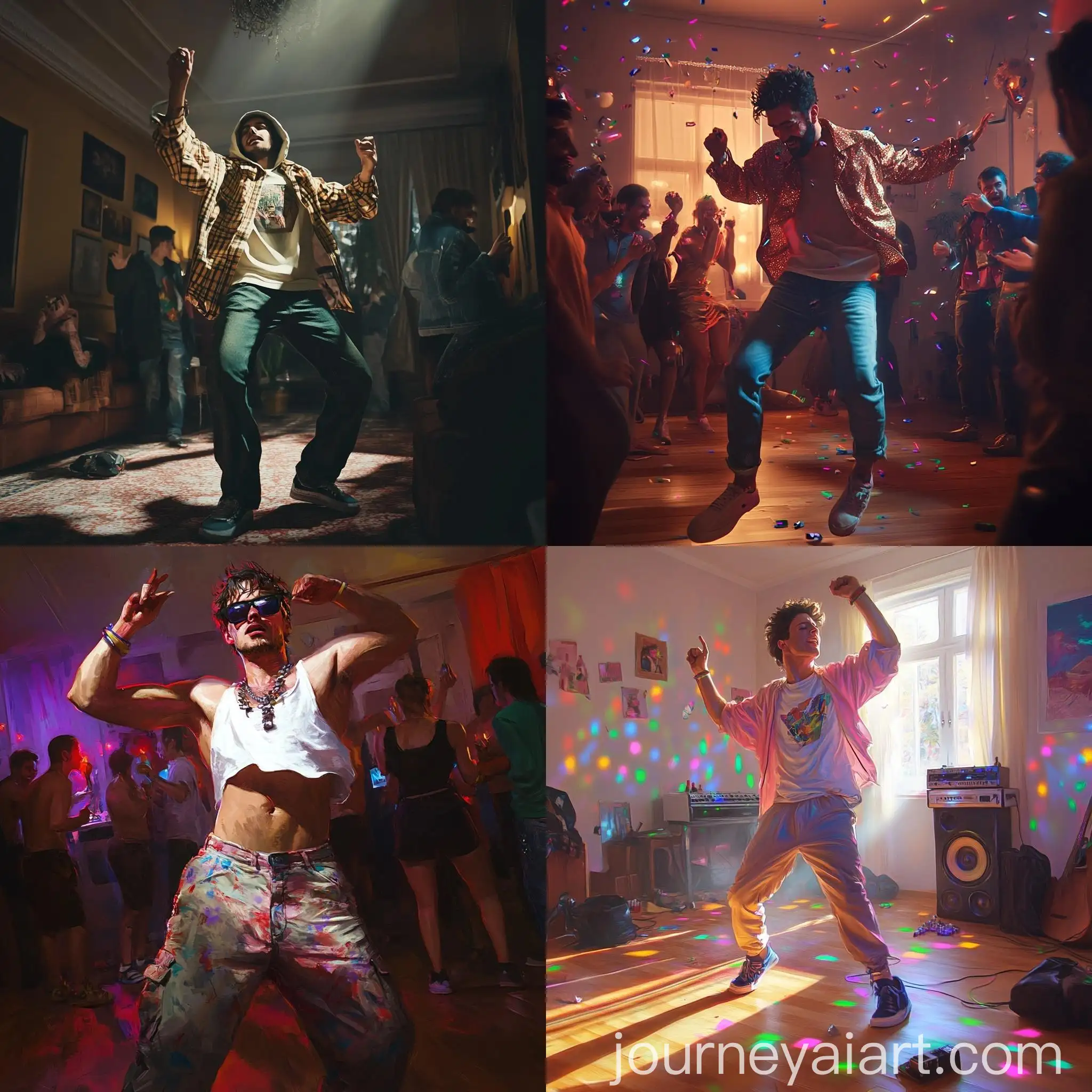 Man-Dancing-at-a-Vibrant-House-Party