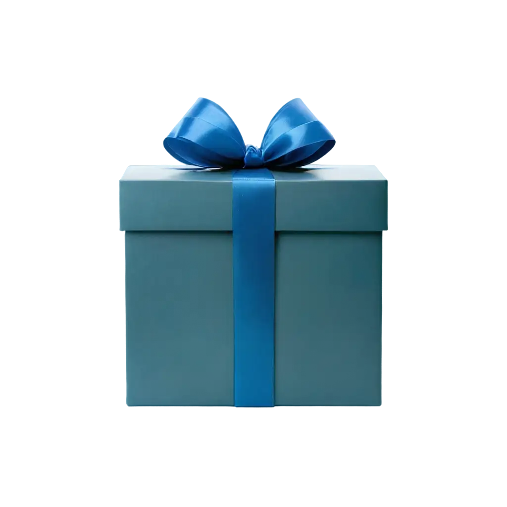 Gift-Box-Blue-Color-PNG-Image-with-Ribbon-and-Bow-HighQuality-Visual-Representation