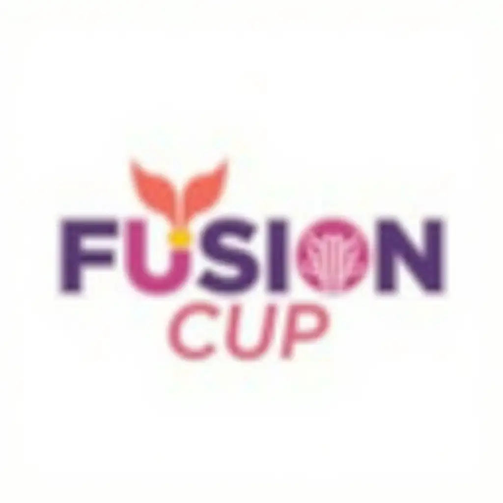 Flat-Vector-Sunset-Gradient-Badminton-Tournament-Logo-Design